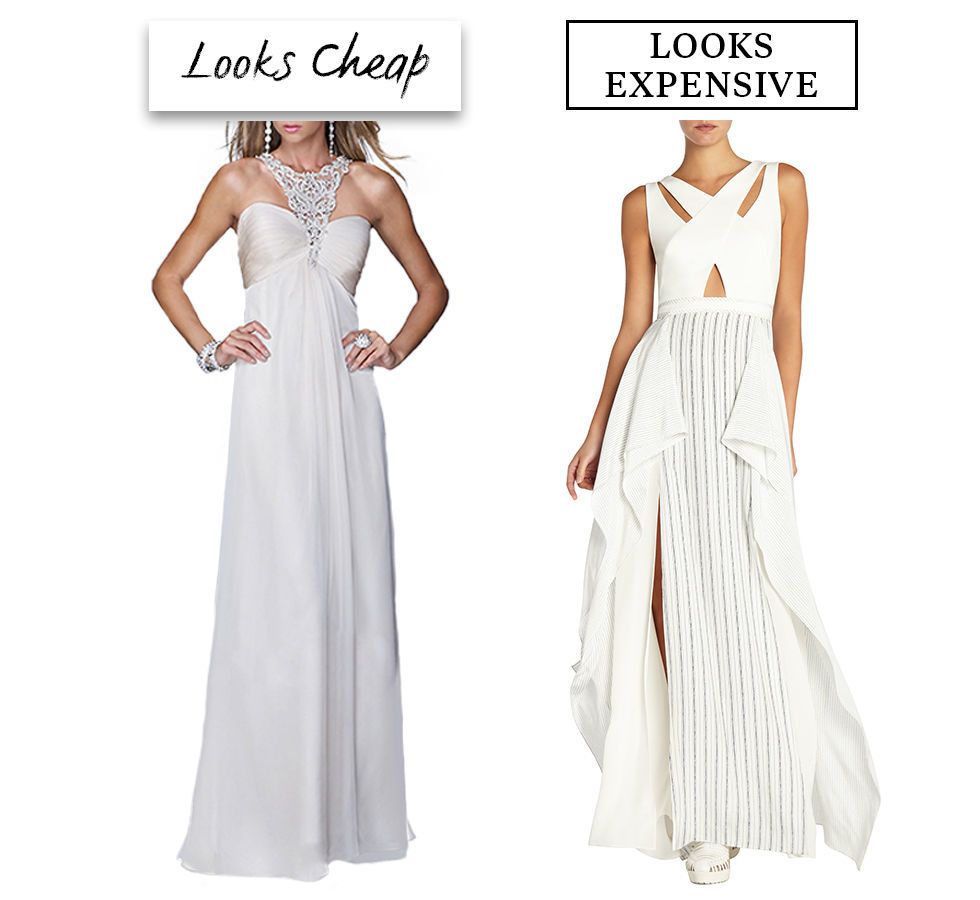 10 Reasons Your Formal Dress Looks Cheap